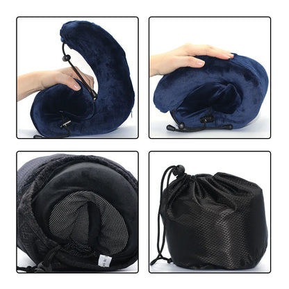 Comfortable Contoured Travel Neck Pillow