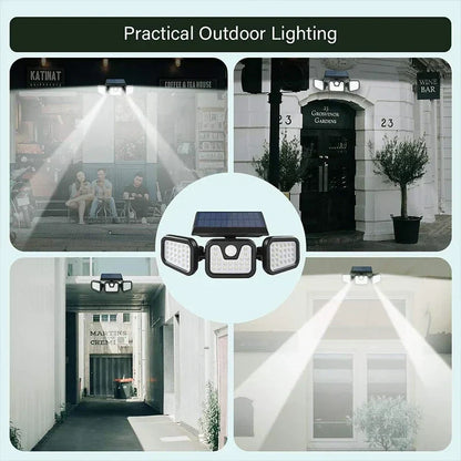 Energy Efficient Motion Sensor Solar Yard Light