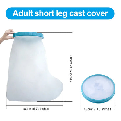 Waterproof Leg Cover for Shower Protection