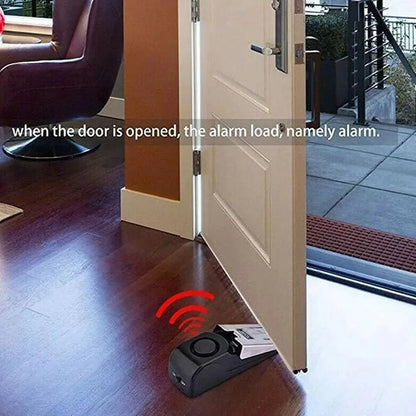 Secure Home Door Stop Alarm System