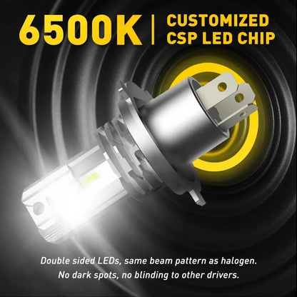 Bright White LED Car Headlight Bulbs