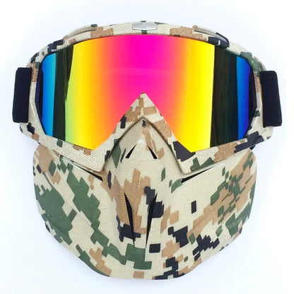 Warm Winter Ski Goggles Mask