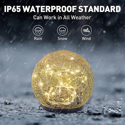 Bright Outdoor Solar Powered Garden Lamp