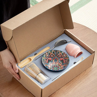 Traditional Japanese Matcha Tea Ceramic Set