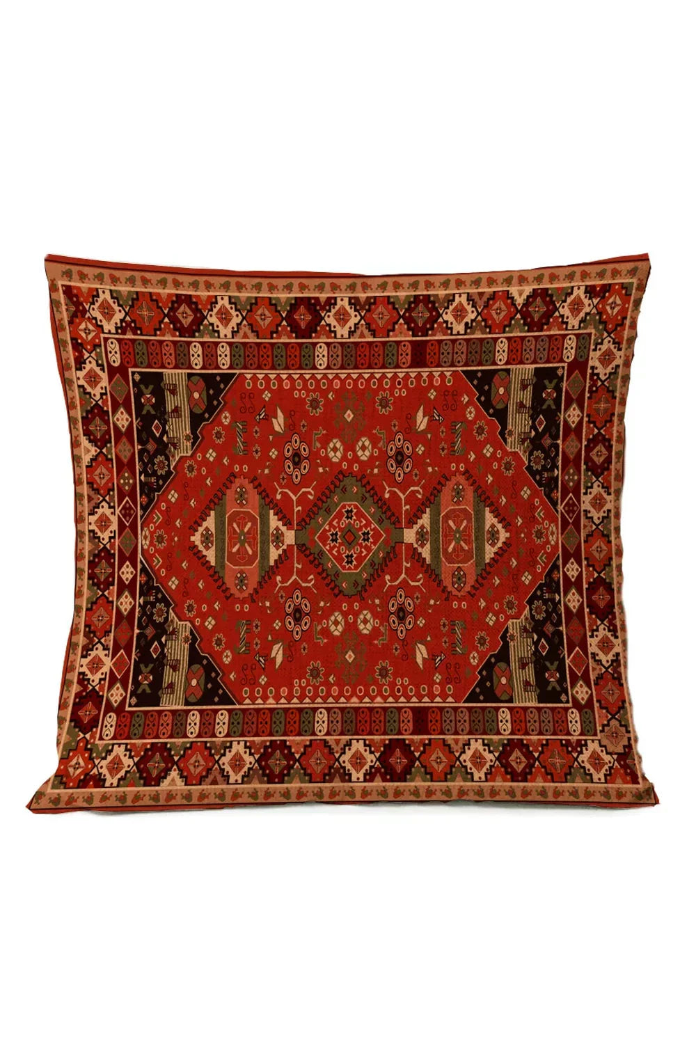 Colorful Global Pattern Pillow Cover