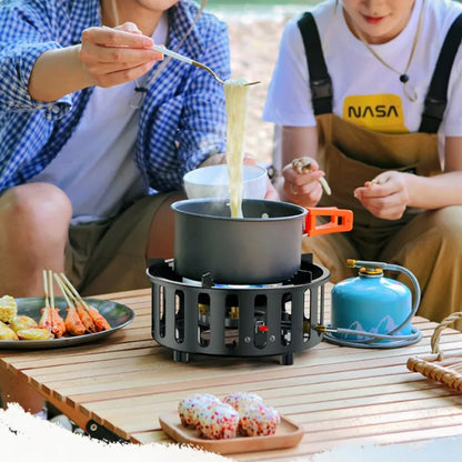Compact Portable Gas Camping Stove with Auto Ignition