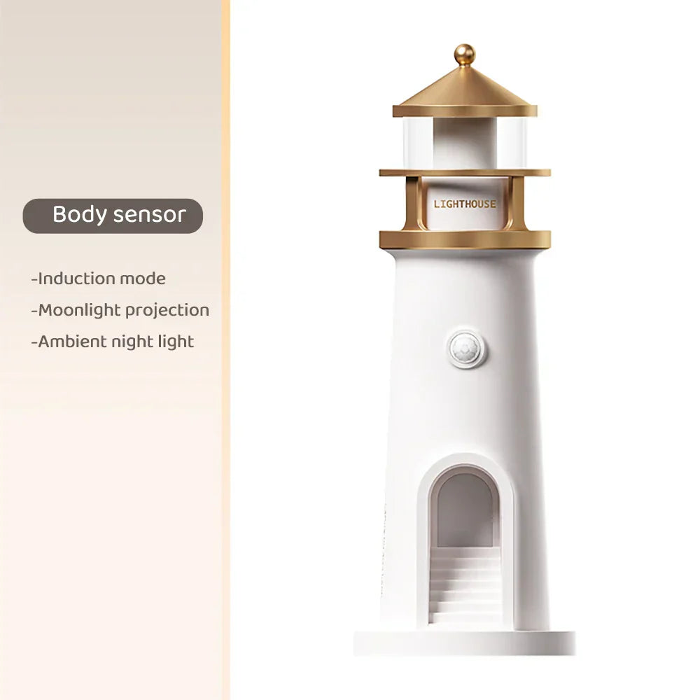 Wireless Bluetooth Speaker Lamp with Dimmable Projection