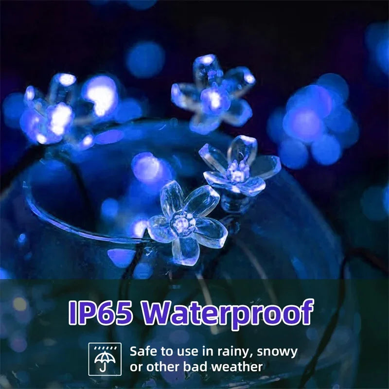 Outdoor Solar Fairy Lights 20-100 LEDs Warm White RGB
