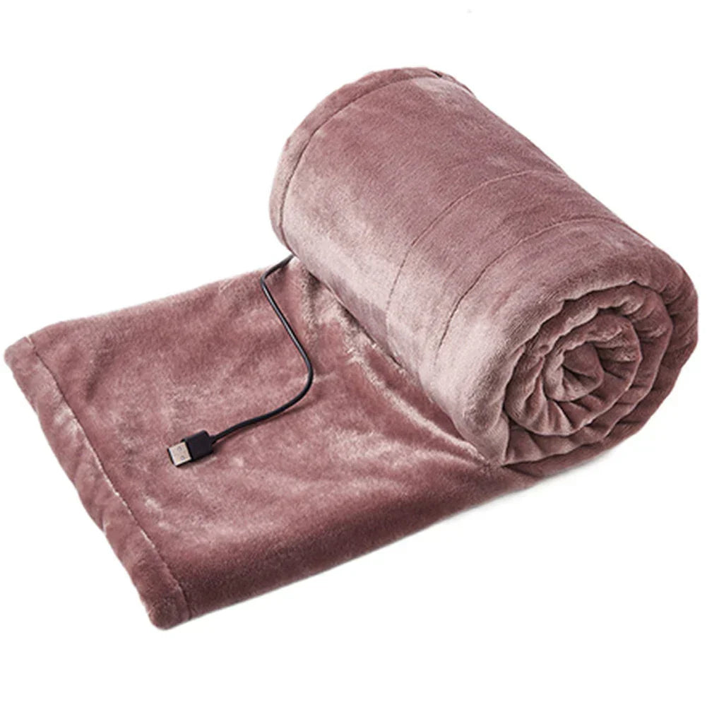 Soft Electric Heated Throw Blanket with 3 Heat Settings
