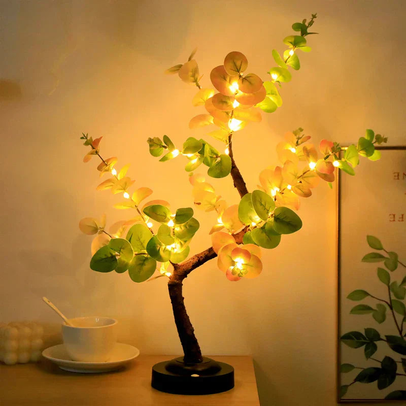 Portable Table Tree Lamp with Detachable Base