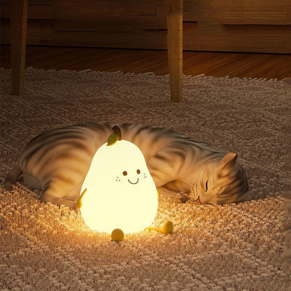 Pretty White Table Night Light