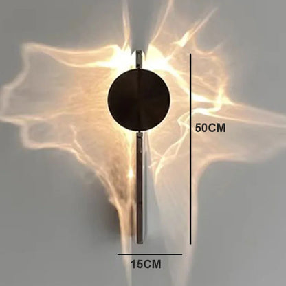 Contemporary LED Projection Wall Lamp