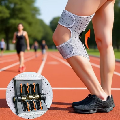 Comfortable Knee Support Wrap with Spring Stability