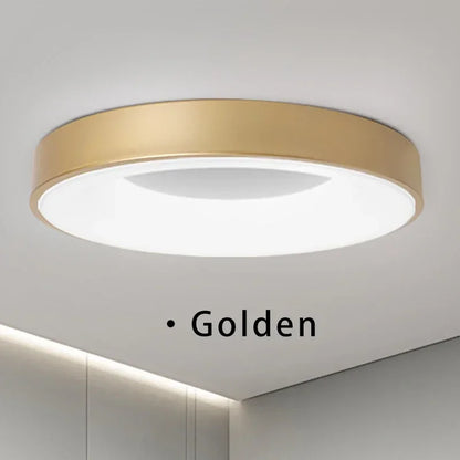 Stylish Round LED Ceiling Lamp with Remote Control