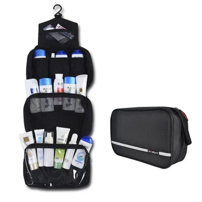 Compact Hanging Travel Toiletry Organizer Bag