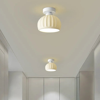 Modern Glass LED Hallway Ceiling Light Fixture