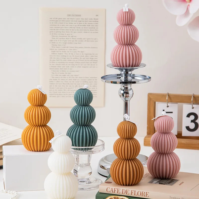 Unique Fragrant Candle Golf Ball Shape Home Decor