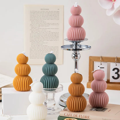 Unique Fragrant Candle Golf Ball Shape Home Decor