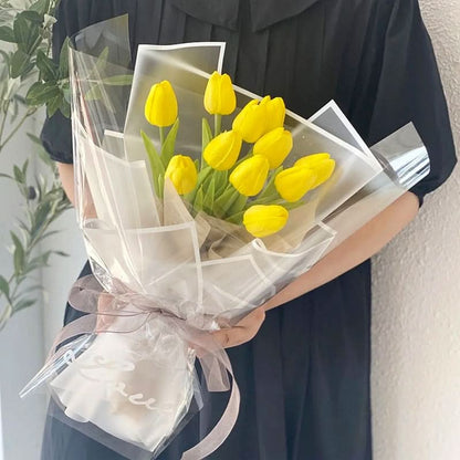 Beautiful Fake Tulip Flowers Arrangement