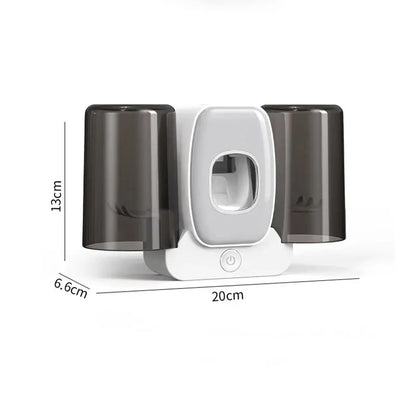 UV Sanitizing Toothbrush Holder with Auto Dispenser