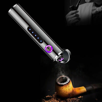 Premium Rechargeable Windproof USB Lighter for Men