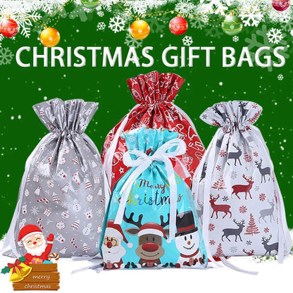 Reusable Cloth Gift Bags 5 Pack