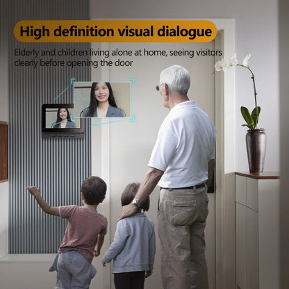 Smart WiFi Doorbell with Night Vision Camera