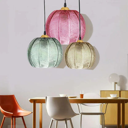 Modern Green Glass Pendant Lighting Fixture - Cofik