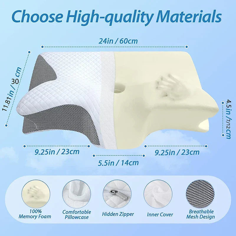 Contour Memory Foam Neck Pillow