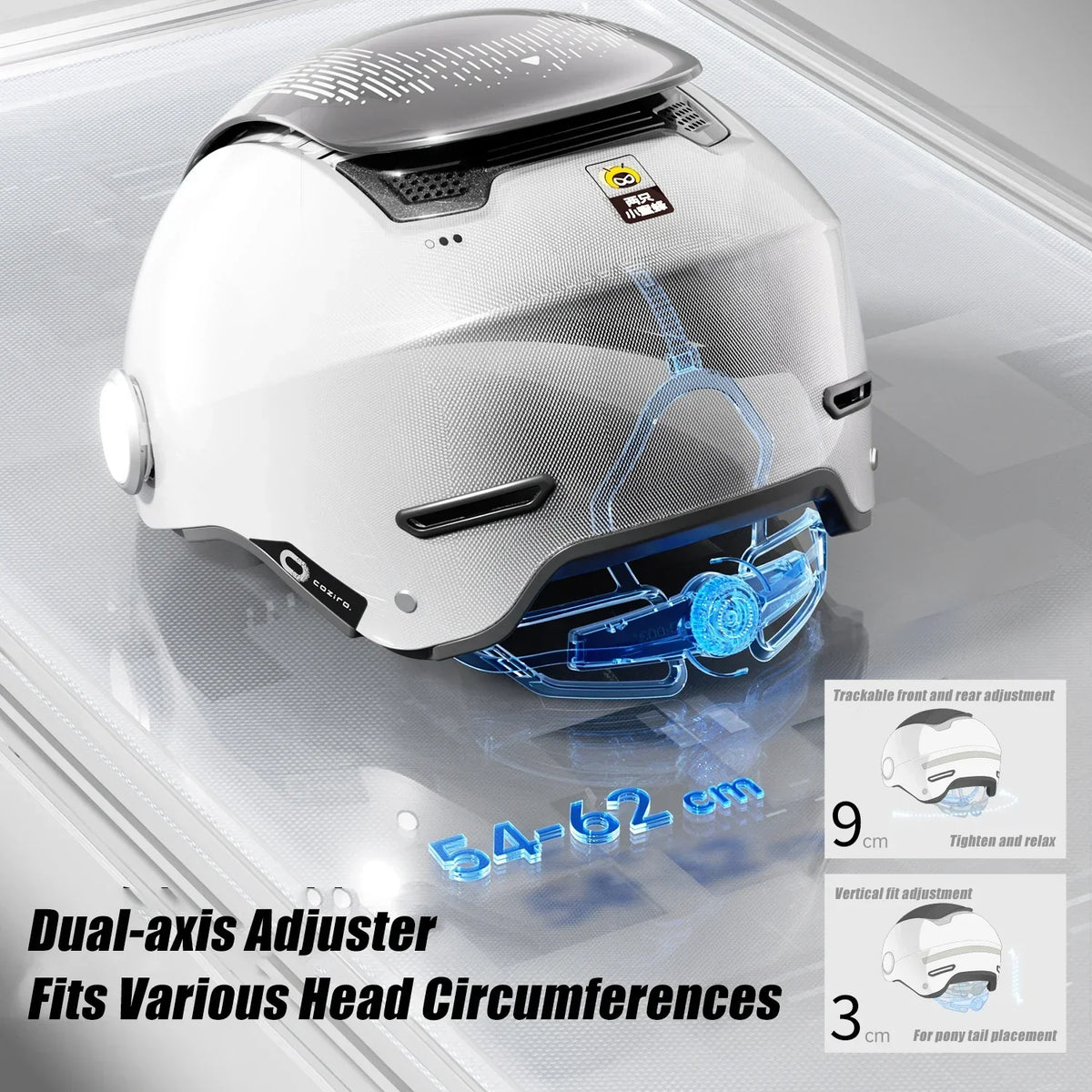Lightweight Open Face Motorbike Helmet with Dual Visor