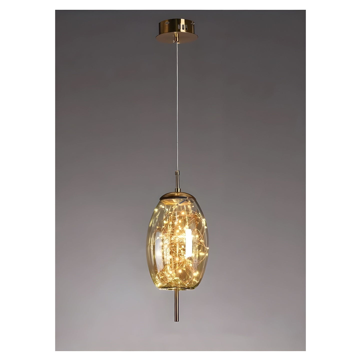 Stylish LED Hanging Star Light Fixture