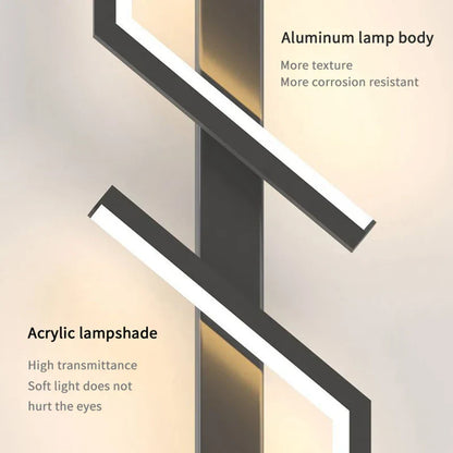 Slim LED Wall Sconce for Bedroom and Living Room