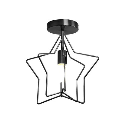 Sleek Bronze Metal Pendant Light