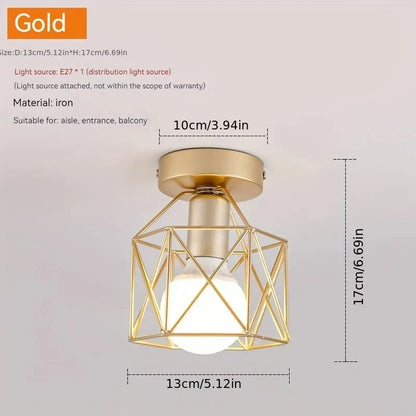 Bright Round LED Ceiling Lamp Flush Mount Light Fixture