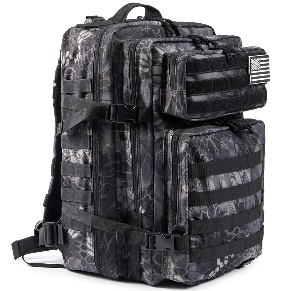 Large Army Camouflage Hiking Backpack