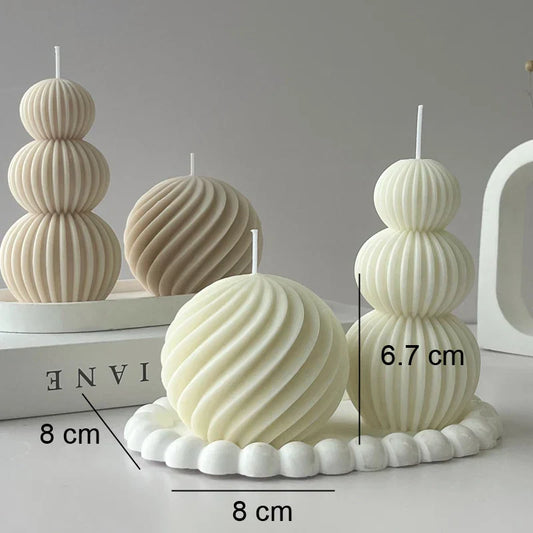 Unique Fragrant Candle Golf Ball Shape Home Decor - Cofik