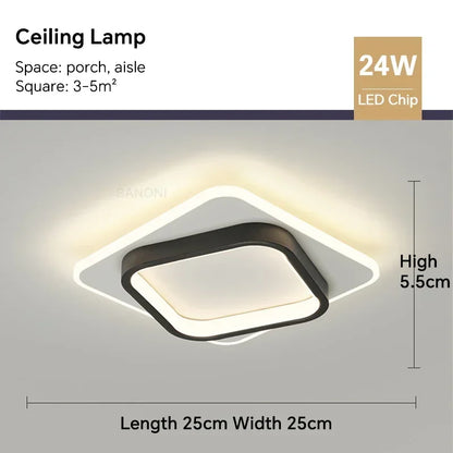 Bright LED Ceiling Light Fixture for Home