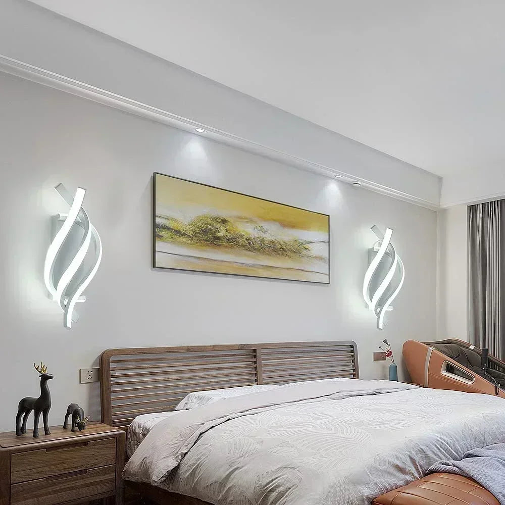 Stylish Curved LED Wall Sconce