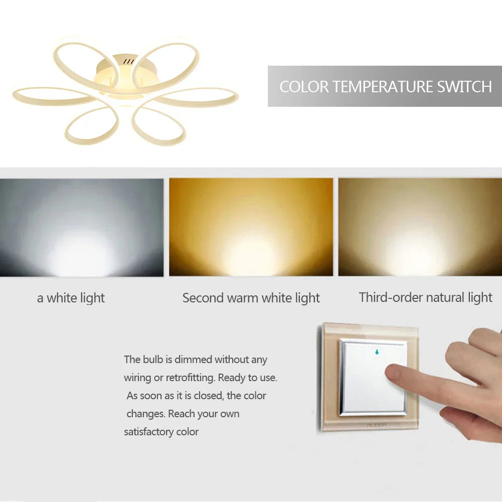 Bright LED Ceiling Light Fixtures for Home