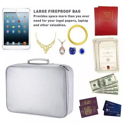 Durable Flame Resistant File Storage Bag