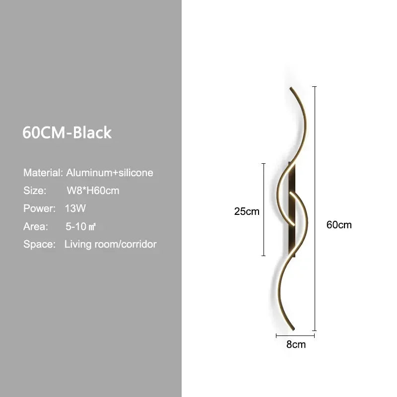 Contemporary LED Indoor Wall Lights