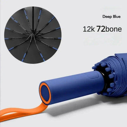 Compact Rainproof Folding Umbrella