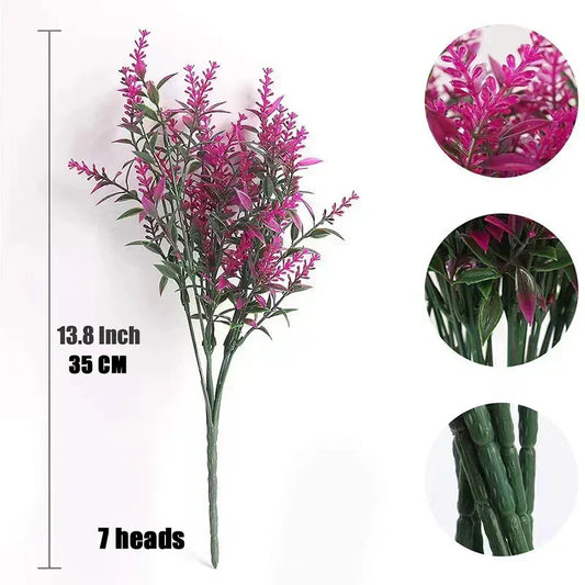 Beautiful Lavender Floral Arrangement 5 Stem Bundle - Cofik