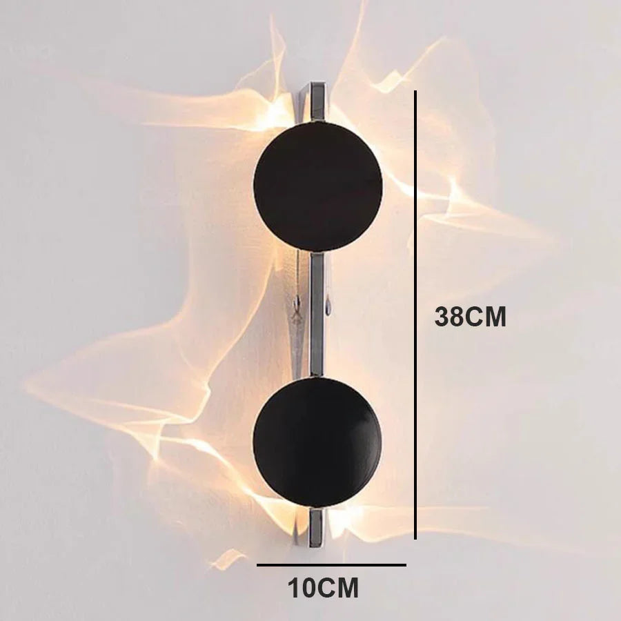 Contemporary LED Projection Wall Lamp