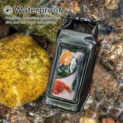 Waterproof Dry Sack 2L with Phone Window for Swimming