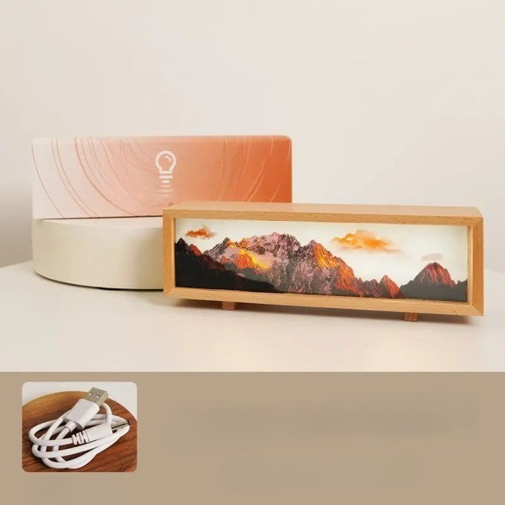 Colorful LED Touch Table Lamp