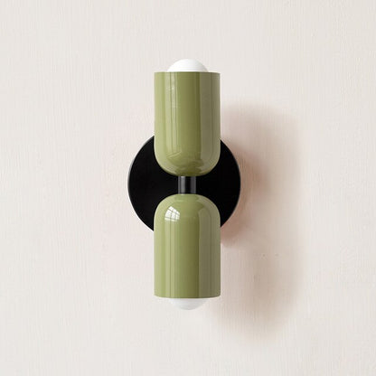 Classic White LED Wall Lights - Dual LED, Low Energy
