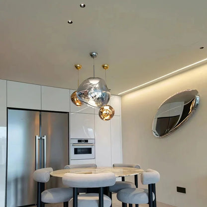 Stylish E27 Hanging Lamp - Dimmable LED Ceiling Light