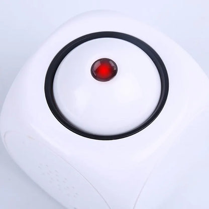 Compact LED Clock with Alarm and Temperature Display