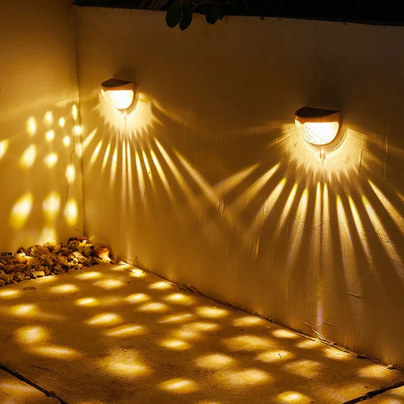 Durable Solar Powered Garden Wall Light - Cofik